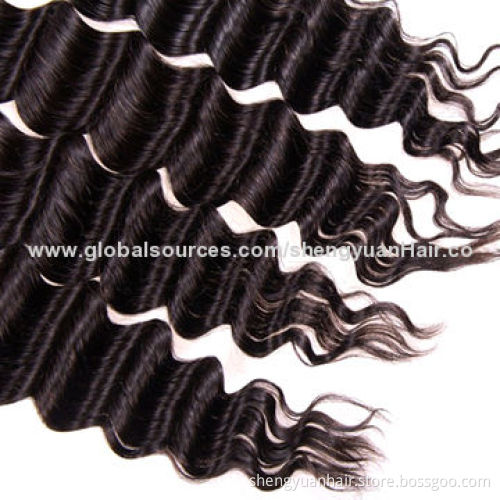 6A New Star Product Brazilian Virgin Remy Human Hair, Deep Curl